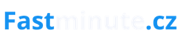 Fastminute - last minute logo light blue